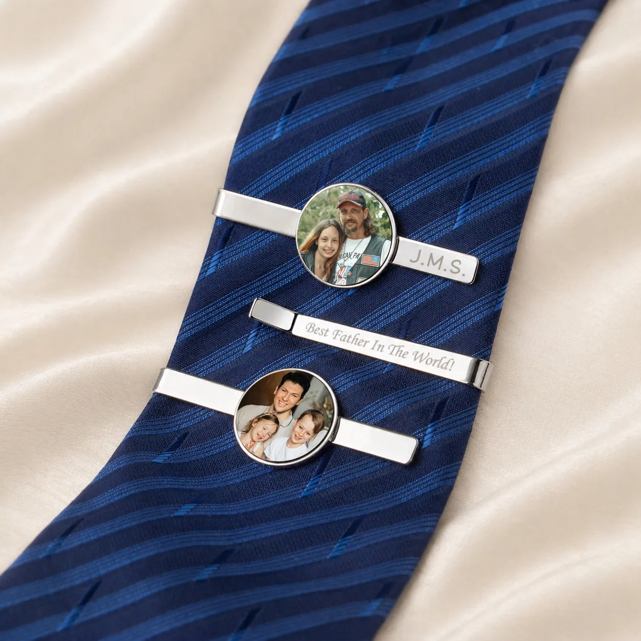 Men's Custom Photo Tie Clip sold by Anavia product image thumbnail 3