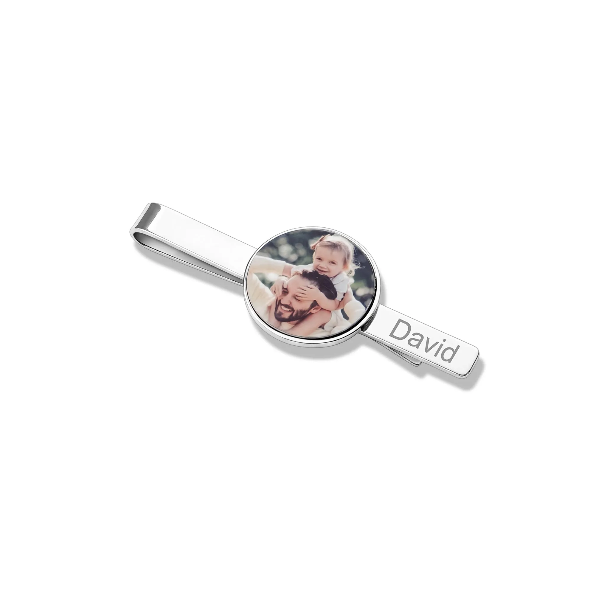 Men's Custom Photo Tie Clip sold by Anavia