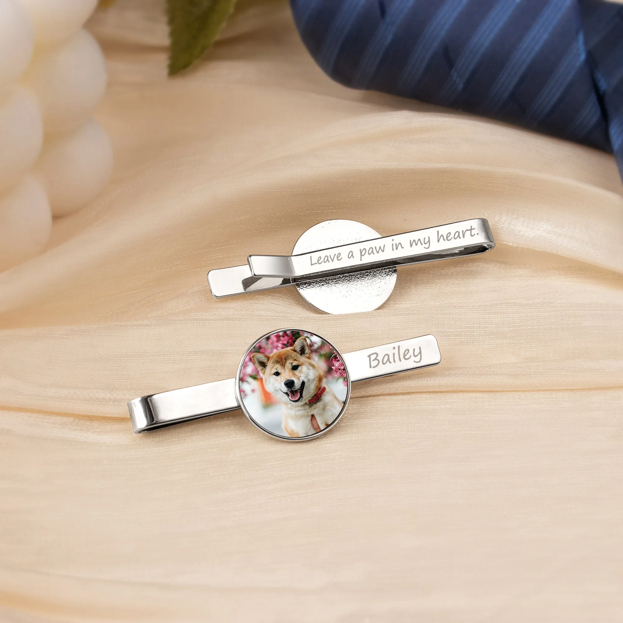 Men's Custom Photo Tie Clip sold by Anavia product image thumbnail 4