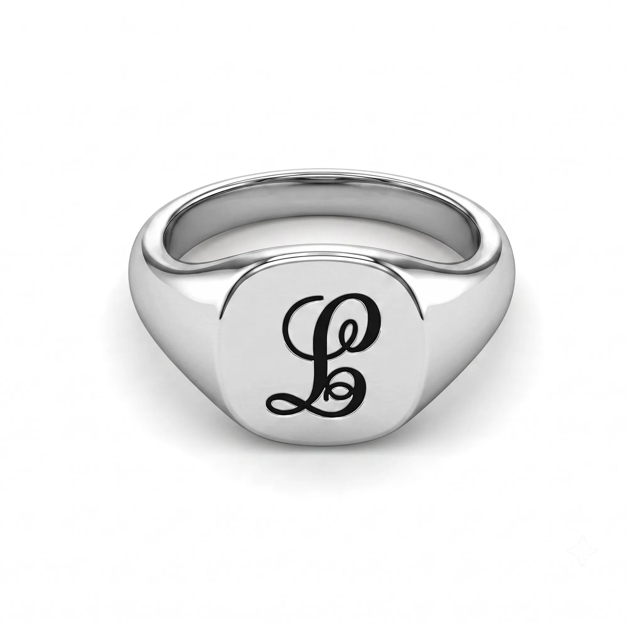 Square Signate Ring sold by Anavia