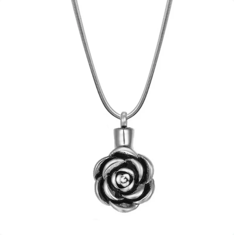 Rose Memorial Necklace made by Anavia