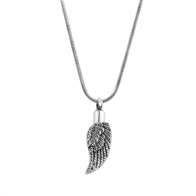 Angelic Wing Memorial Necklace made by Anavia