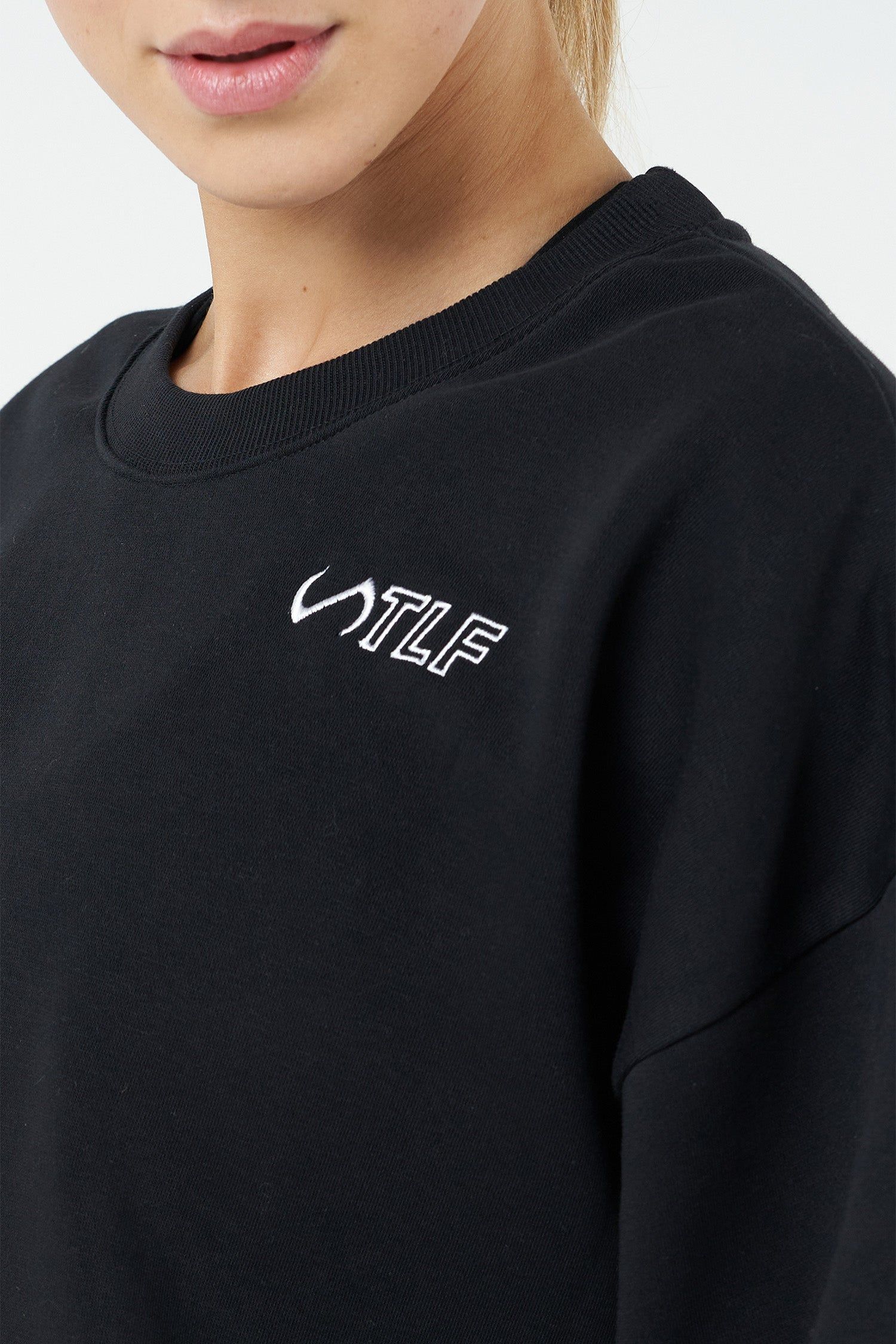 Chill Oversized Crop Sweatshirt sold by TLF Apparel product image thumbnail 5