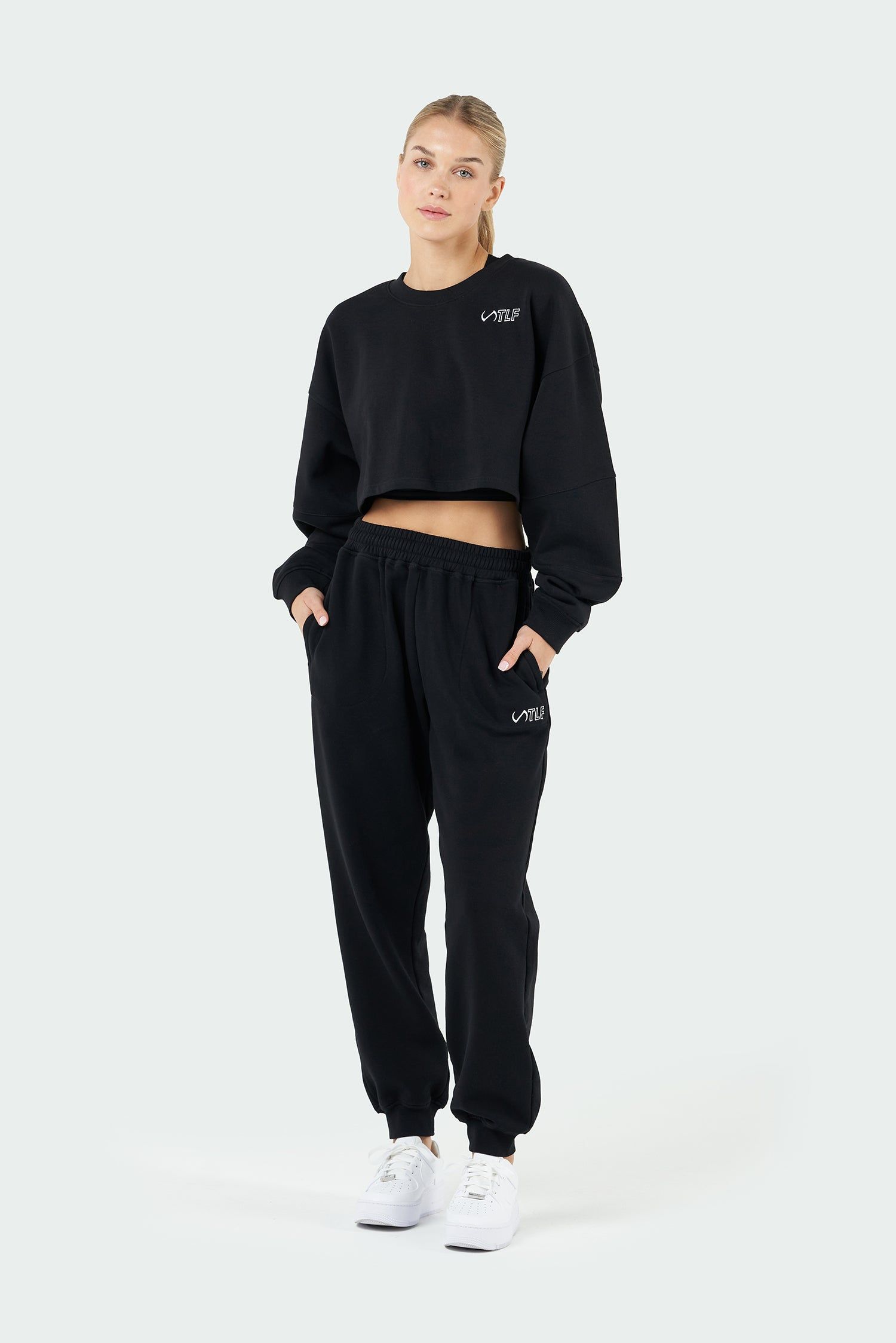 Chill Oversized Crop Sweatshirt sold by TLF Apparel product image thumbnail 3