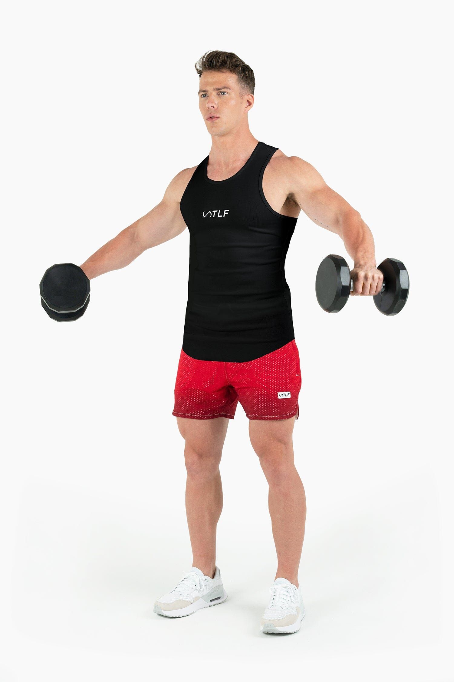 Classic Logo Ribbed Fitted Tank sold by TLF Apparel product image thumbnail 5