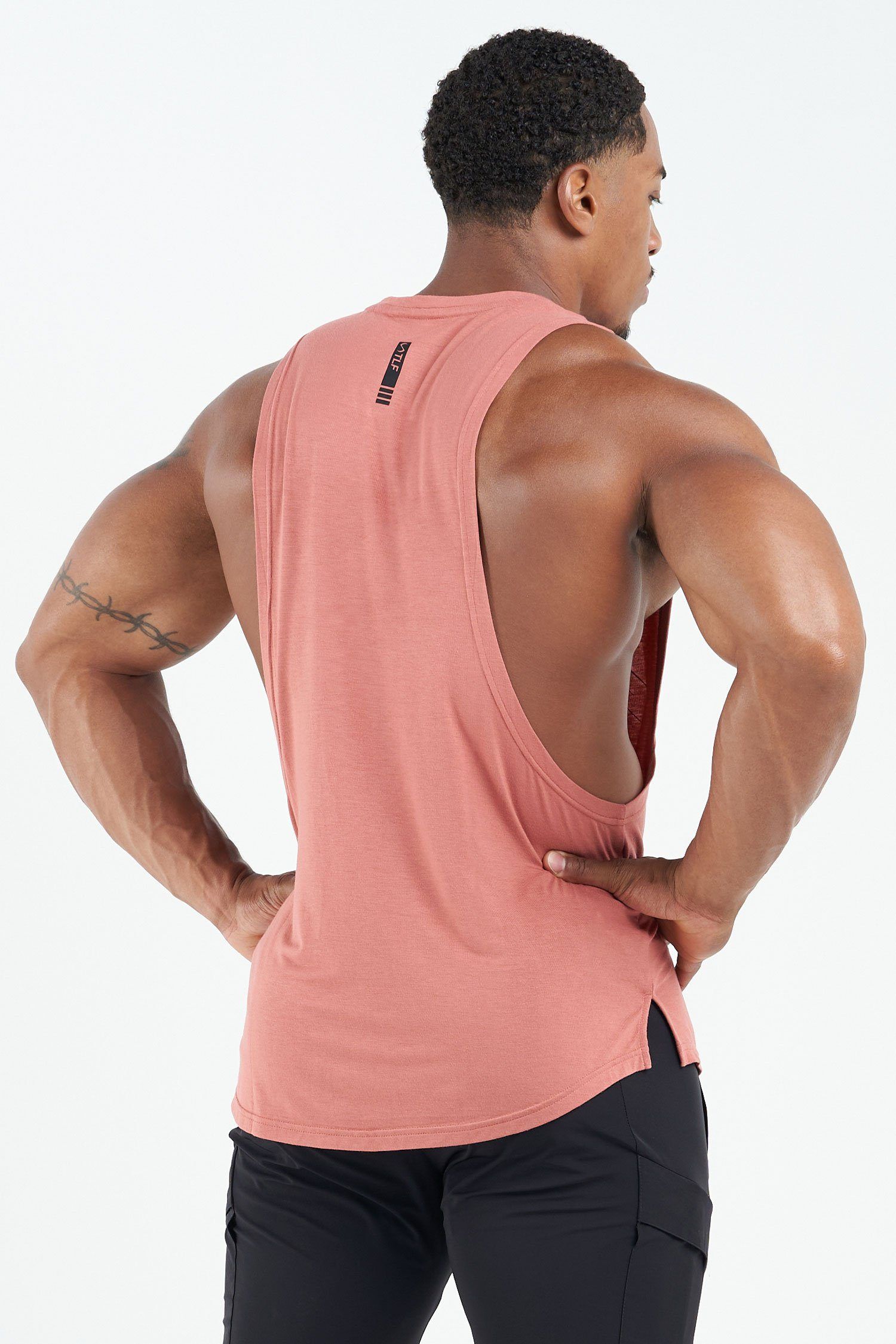 Lift Drop Arm Bamboo Tank sold by TLF Apparel product image thumbnail 2