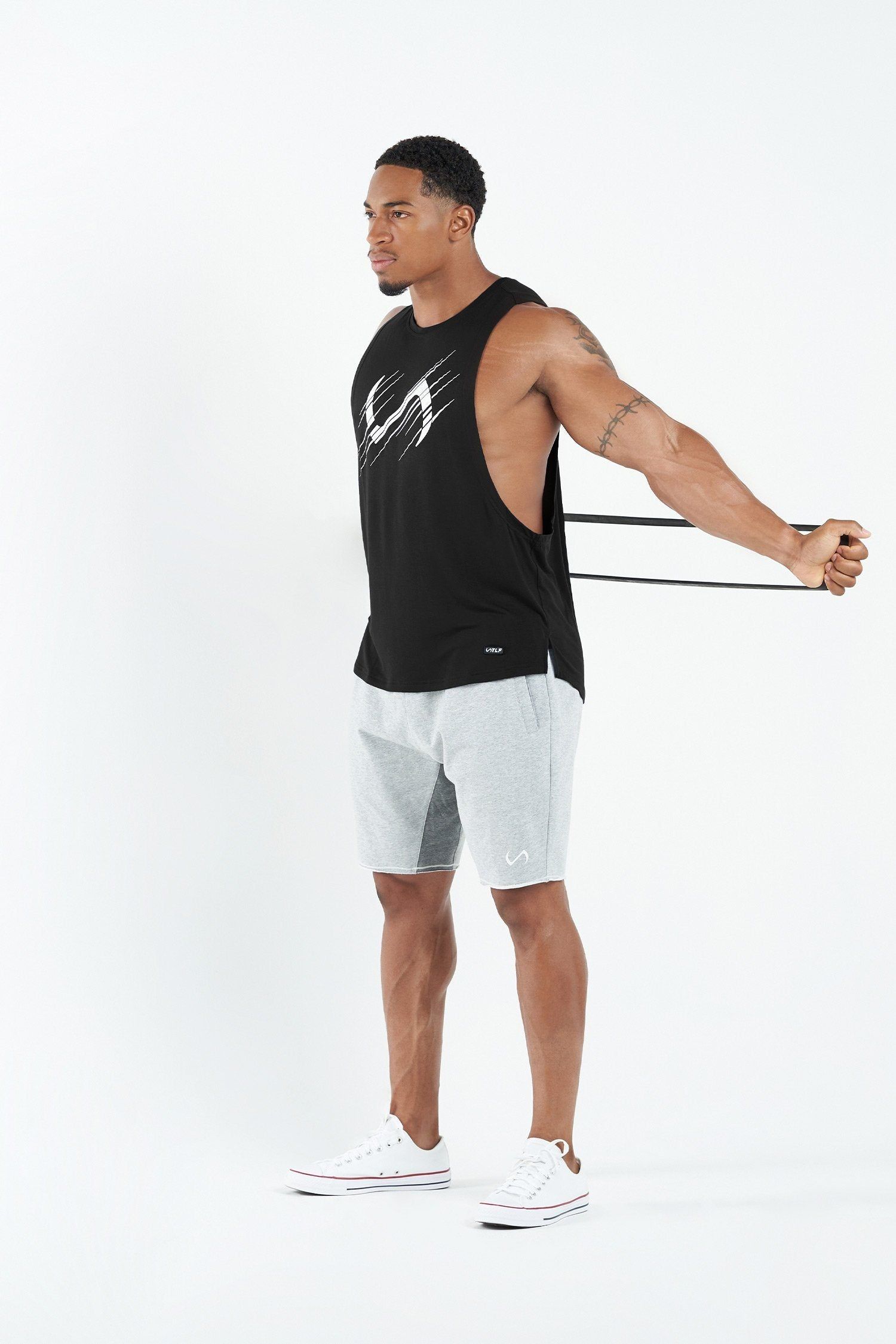 Lift Drop Arm Bamboo Tank sold by TLF Apparel product image thumbnail 5