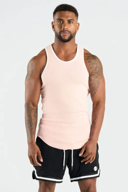 Script Ribbed Relaxed Fit Tank sold by TLF Apparel