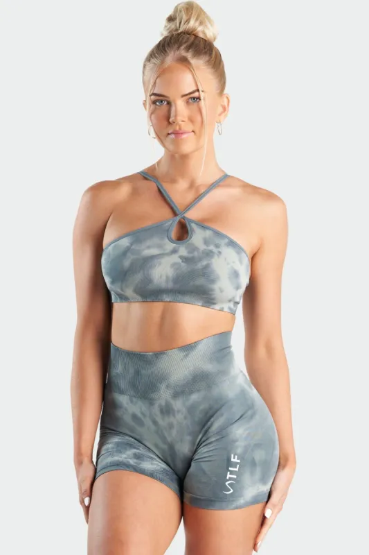 Cosmic Seamless Keyhole Sports Bra sold by TLF Apparel