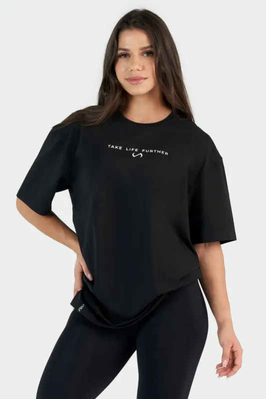 GTS Take Life Further Oversized Tee made by TLF Apparel