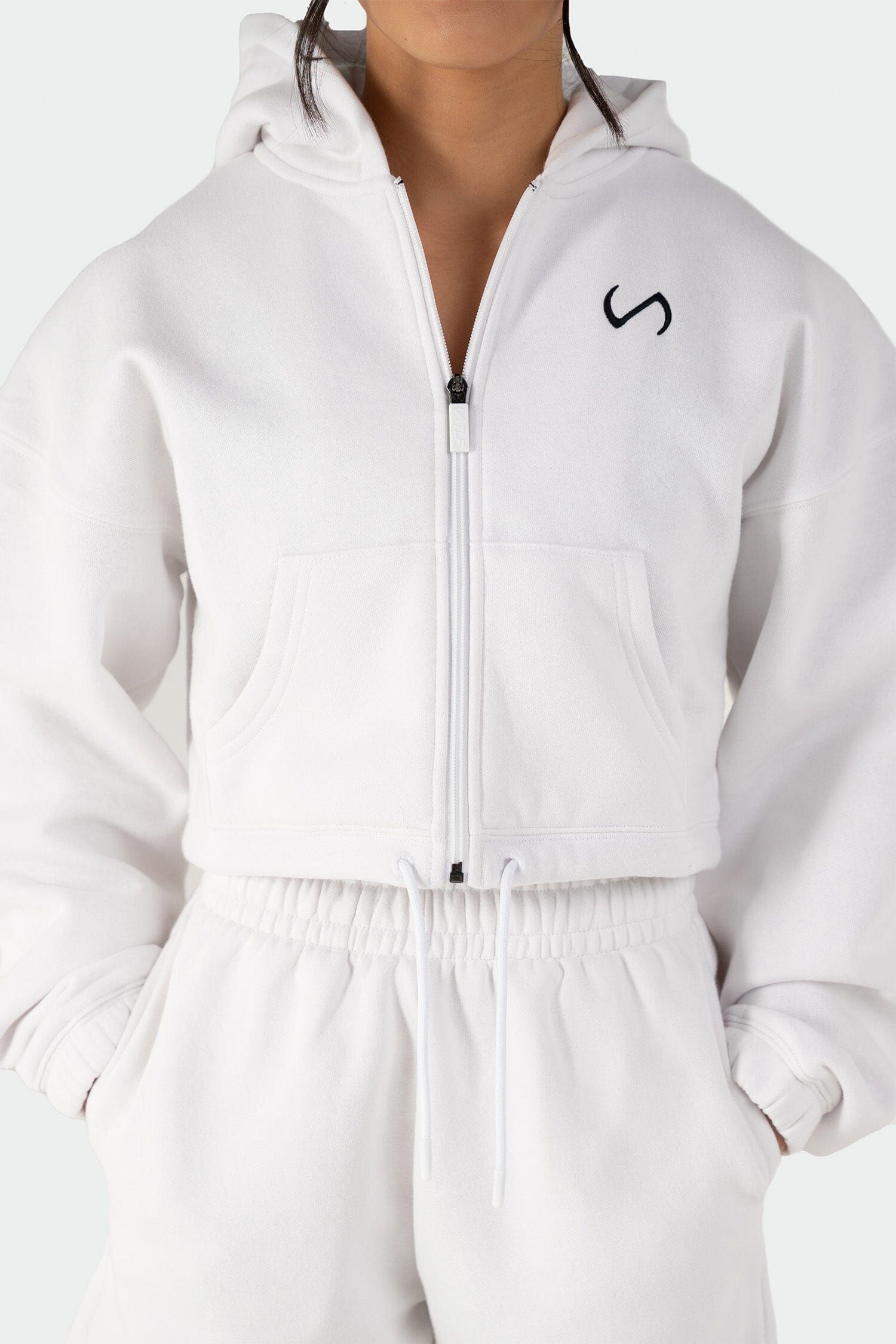 Reset Cropped Zip-Up Hoodie sold by TLF Apparel product image thumbnail 2