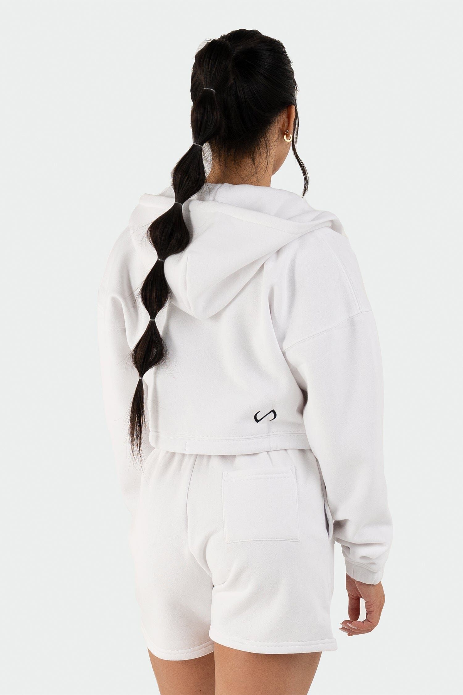 Reset Cropped Zip-Up Hoodie sold by TLF Apparel product image thumbnail 3