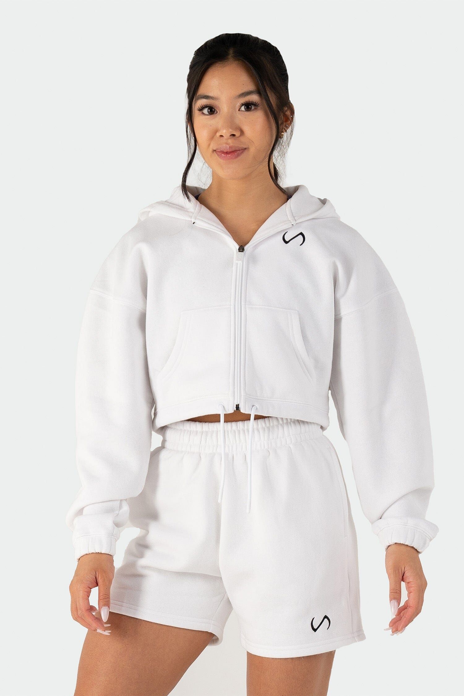 Reset Cropped Zip-Up Hoodie sold by TLF Apparel product image thumbnail 4