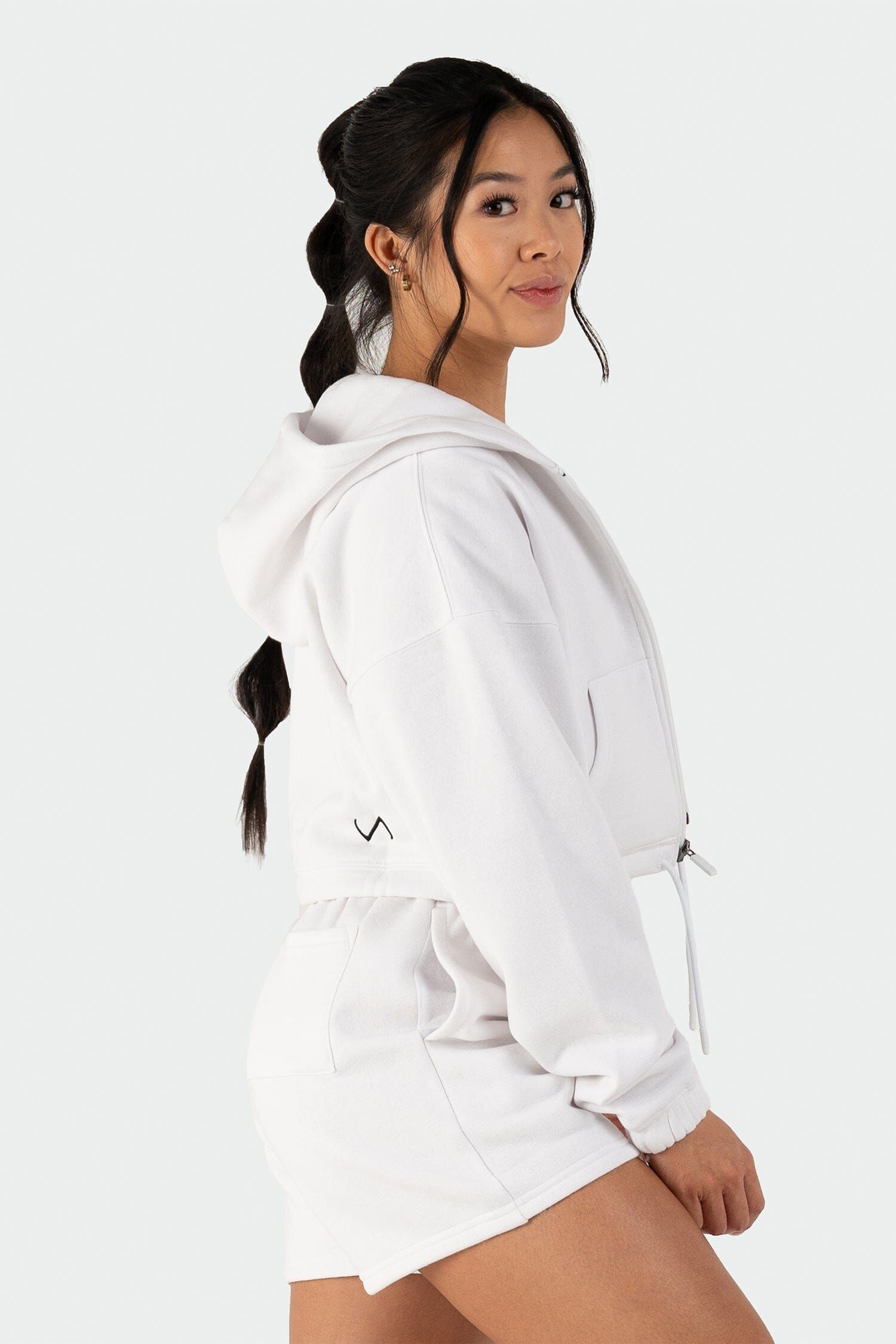 Reset Cropped Zip-Up Hoodie sold by TLF Apparel product image thumbnail 5