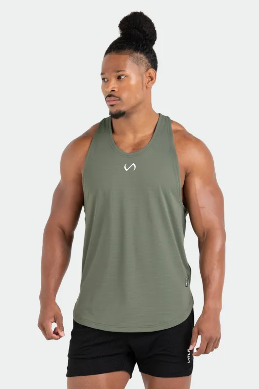 Reps Mesh Stringer Tank sold by TLF Apparel
