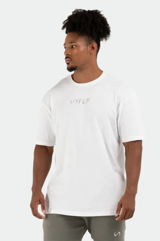 Pivotal Oversized Pump Cover Tee made by TLF Apparel