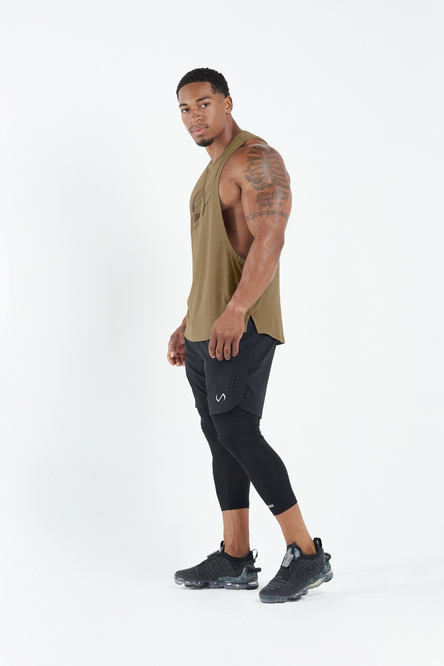 Lift Drop Arm Bamboo Tank sold by TLF Apparel product image thumbnail 5