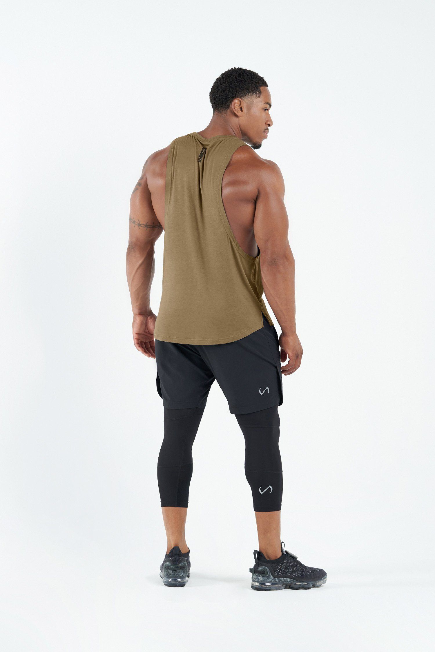 Lift Drop Arm Bamboo Tank sold by TLF Apparel product image thumbnail 2