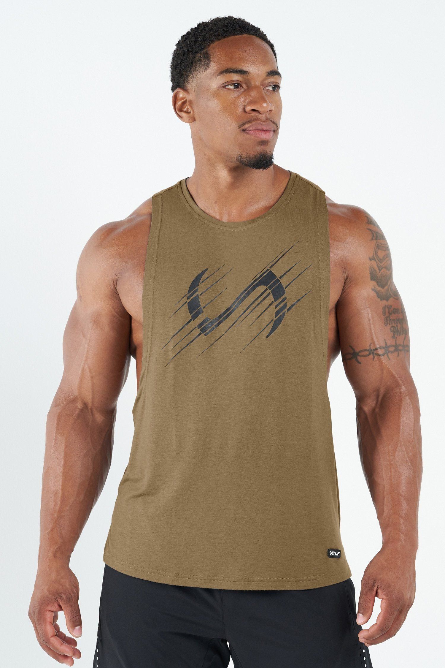 Lift Drop Arm Bamboo Tank sold by TLF Apparel