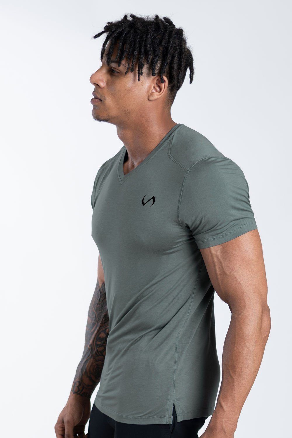 Focus Performance Bamboo V-Neck sold by TLF Apparel product image thumbnail 3