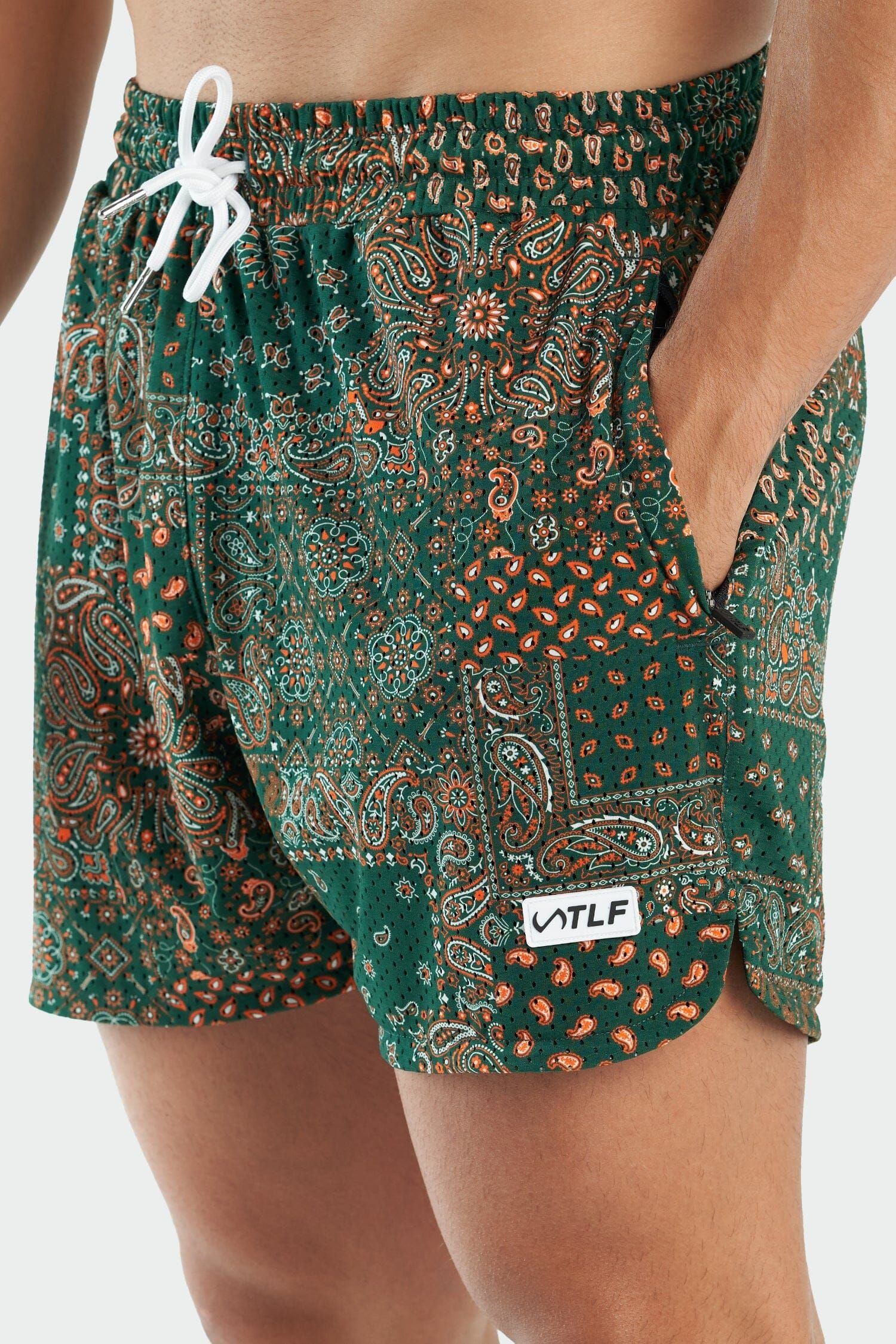 GTS Paisley 5 Inch Mesh Shorts sold by TLF Apparel product image thumbnail 2