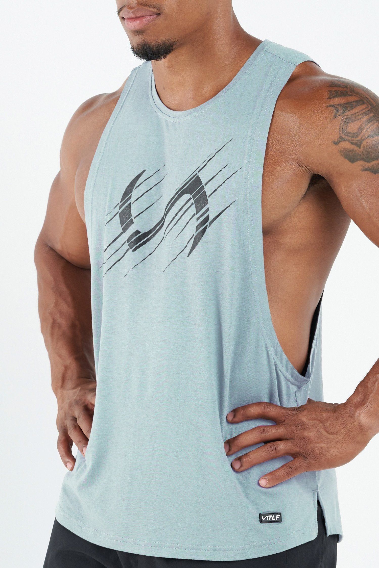 Lift Drop Arm Bamboo Tank sold by TLF Apparel product image thumbnail 5
