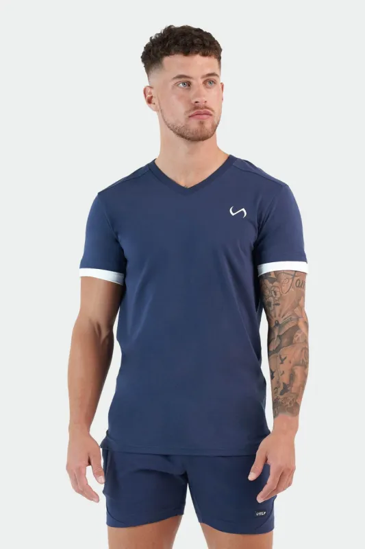 Vital Cotton Luxe V-Neck Tee sold by TLF Apparel