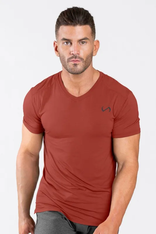 Focus Performance Bamboo V-Neck sold by TLF Apparel