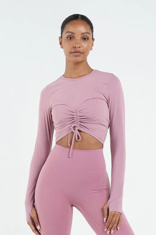 Genesis Long Sleeve Crop Top made by TLF Apparel