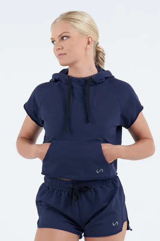 Collegiate Crop Hoodie sold by TLF Apparel