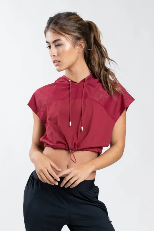 Rise Crop Hoodie sold by TLF Apparel