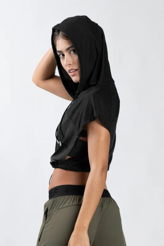Rise Crop Hoodie sold by TLF Apparel