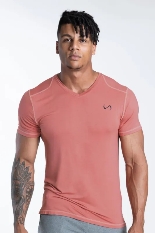 Focus Performance Bamboo V-Neck sold by TLF Apparel