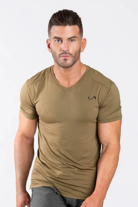Focus Performance Bamboo V-Neck sold by TLF Apparel