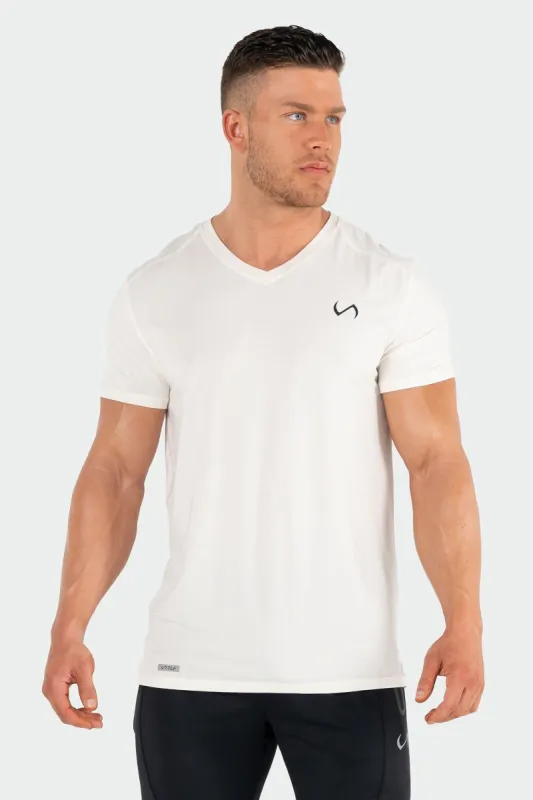Focus Performance Bamboo V-Neck sold by TLF Apparel