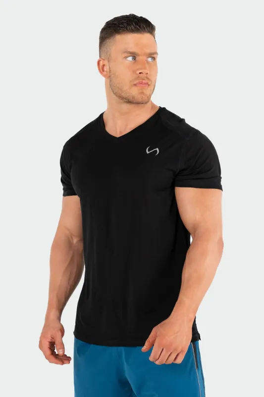 Focus Performance Bamboo V-Neck sold by TLF Apparel