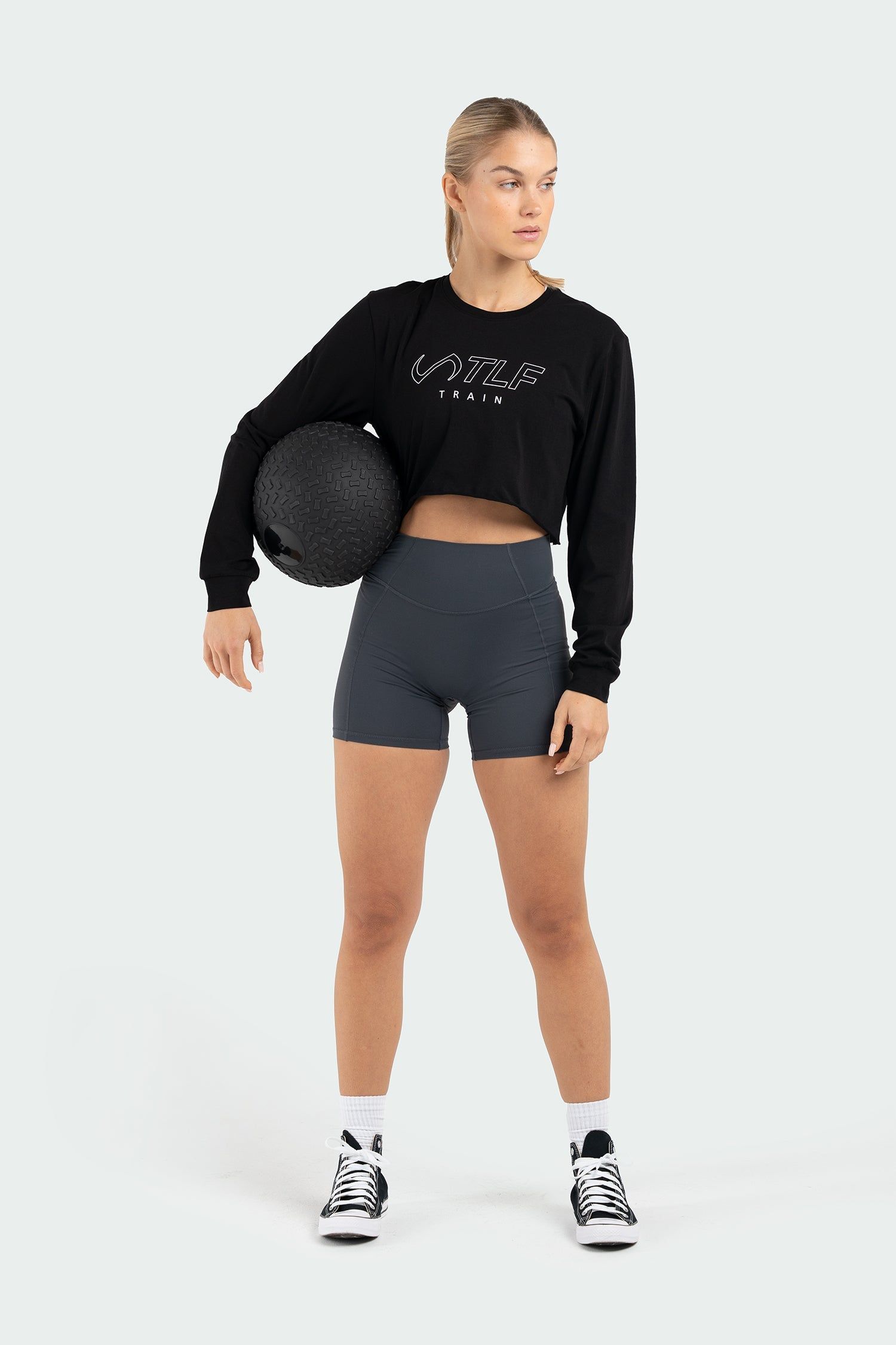 Train Long Sleeve Crop Tee sold by TLF Apparel product image thumbnail 5