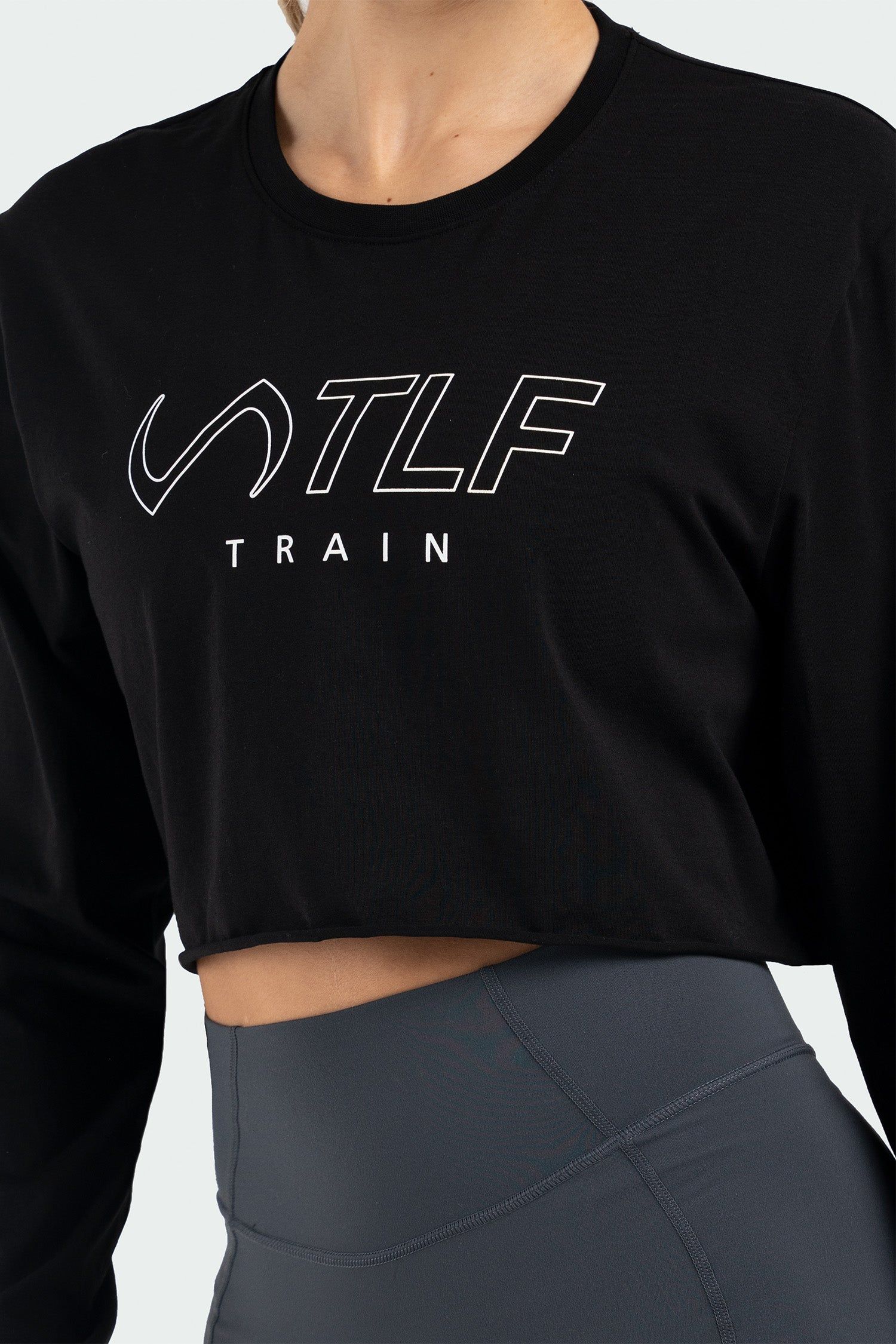 Train Long Sleeve Crop Tee sold by TLF Apparel product image thumbnail 2