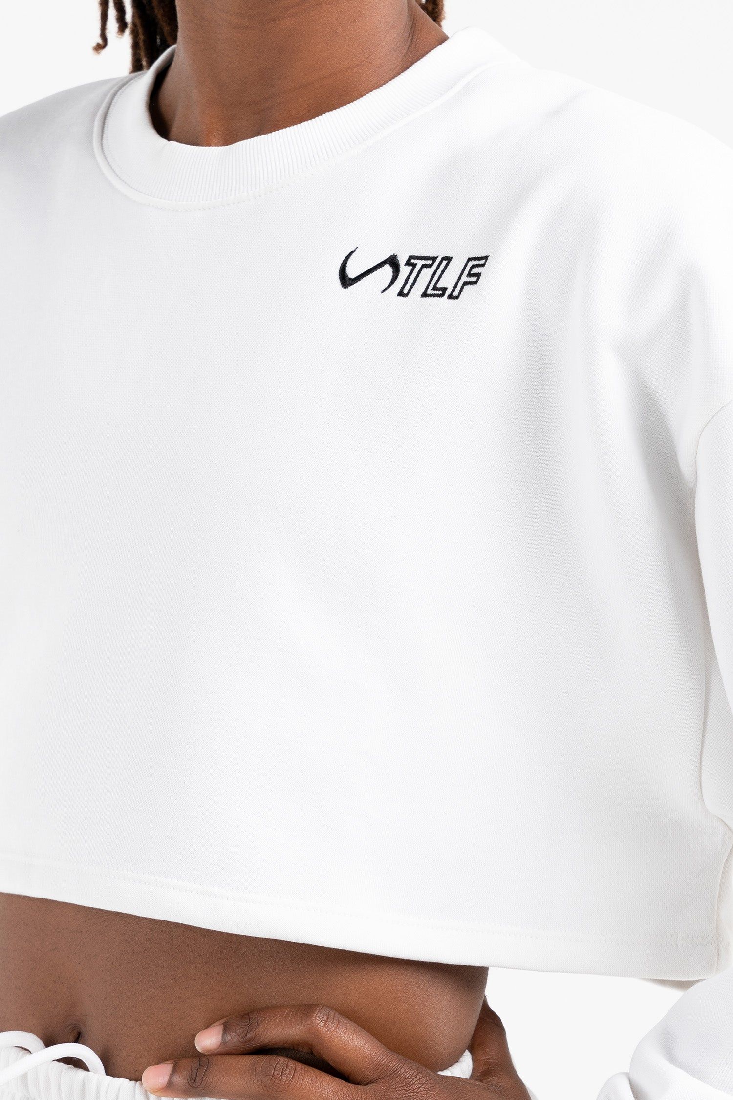 Chill Oversized Crop Sweatshirt sold by TLF Apparel product image thumbnail 5