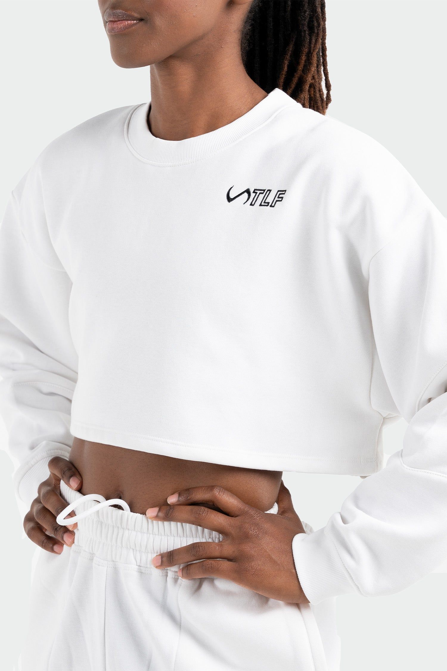 Chill Oversized Crop Sweatshirt sold by TLF Apparel product image thumbnail 4