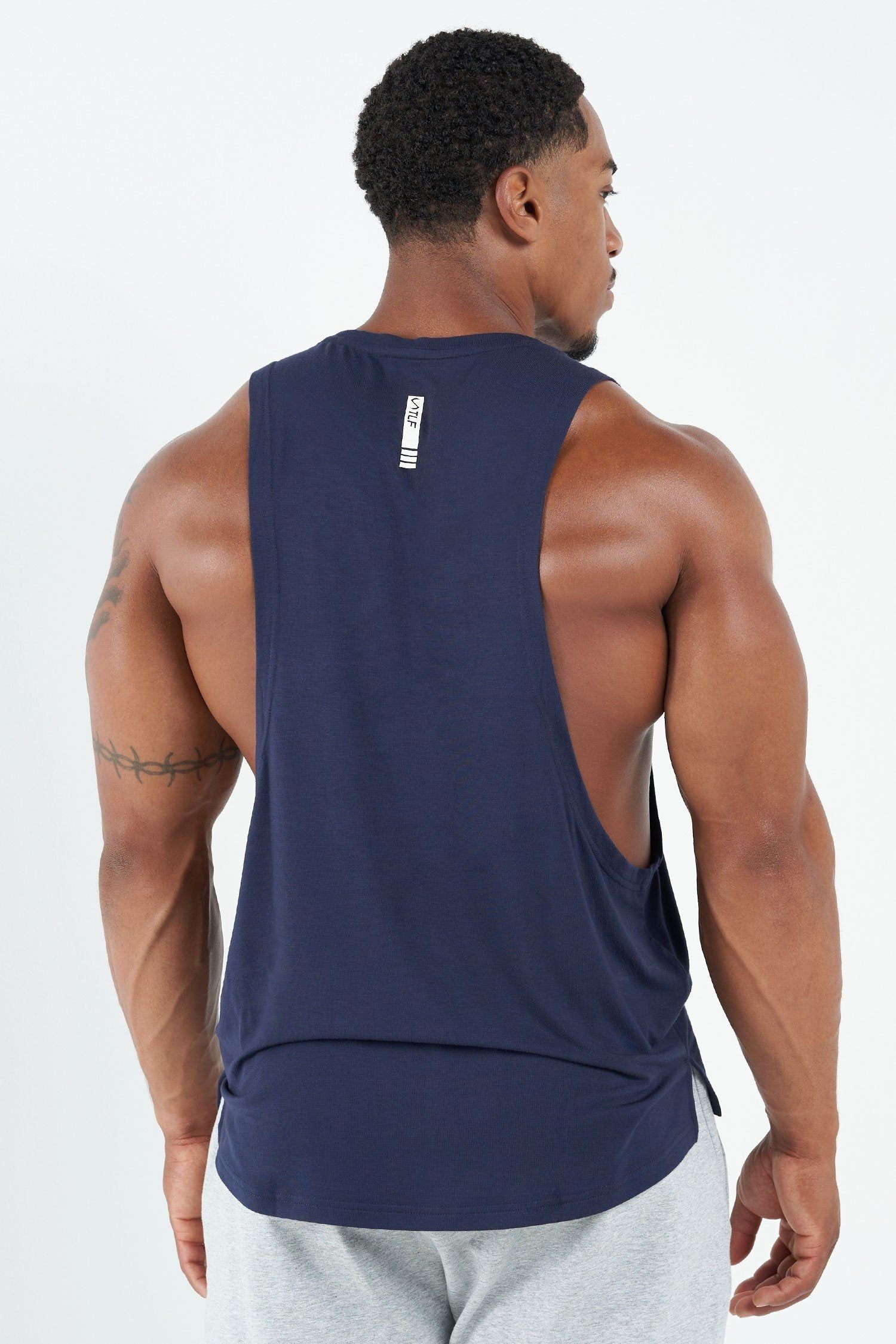 Lift Drop Arm Bamboo Tank sold by TLF Apparel product image thumbnail 3