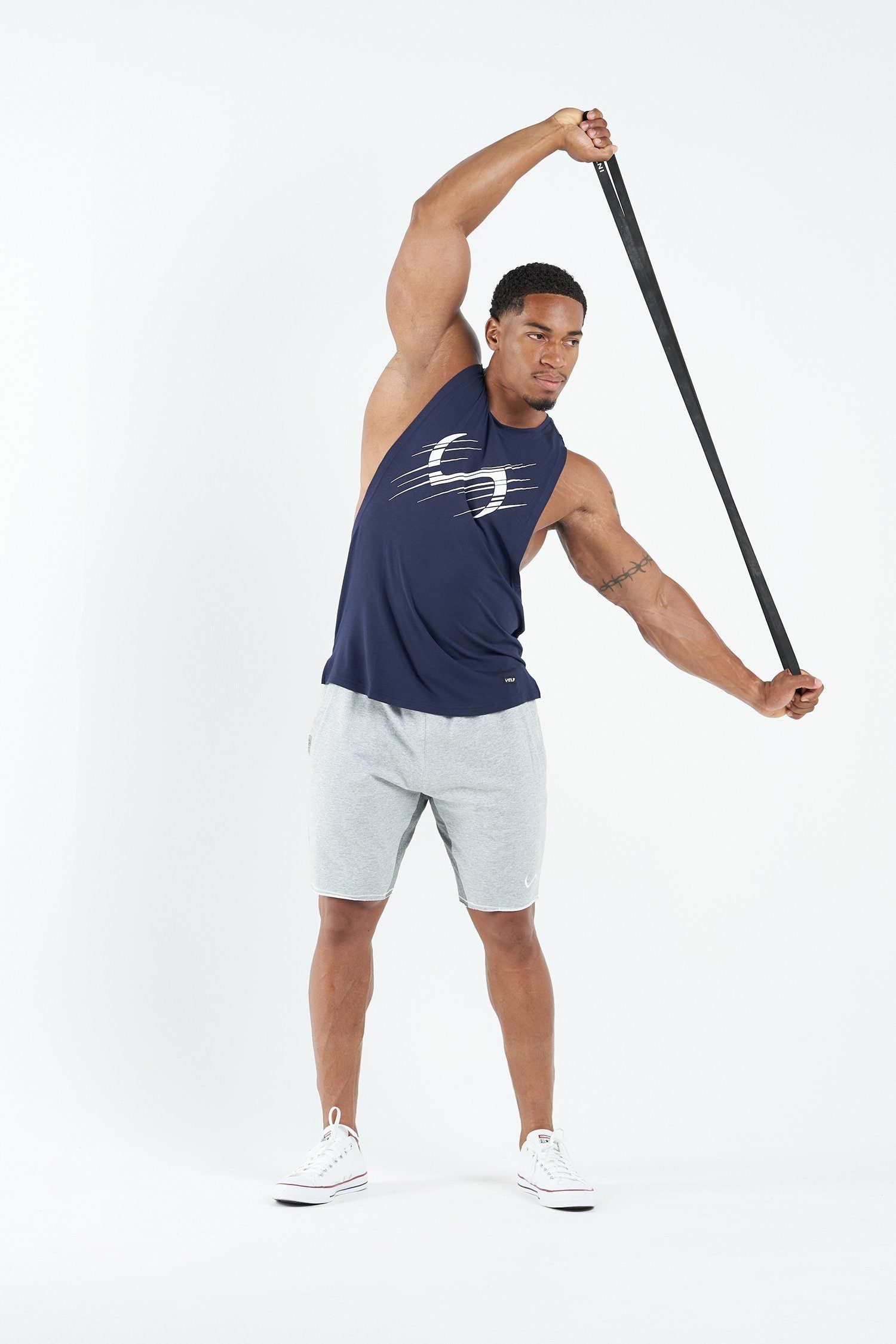 Lift Drop Arm Bamboo Tank sold by TLF Apparel product image thumbnail 5