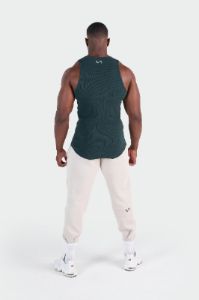 Classic Logo Ribbed Fitted Tank sold by TLF Apparel