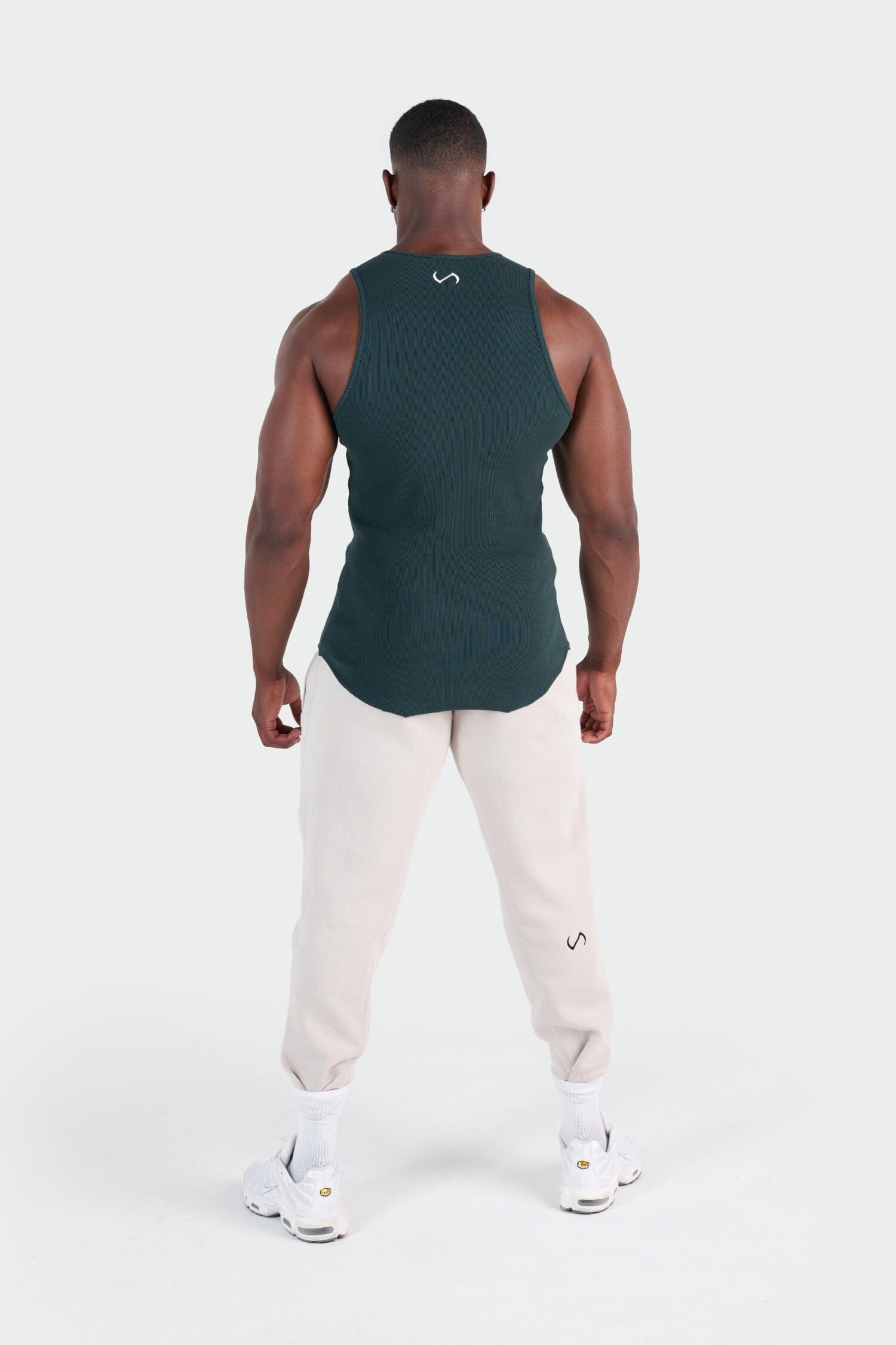 Classic Logo Ribbed Fitted Tank sold by TLF Apparel product image thumbnail 3