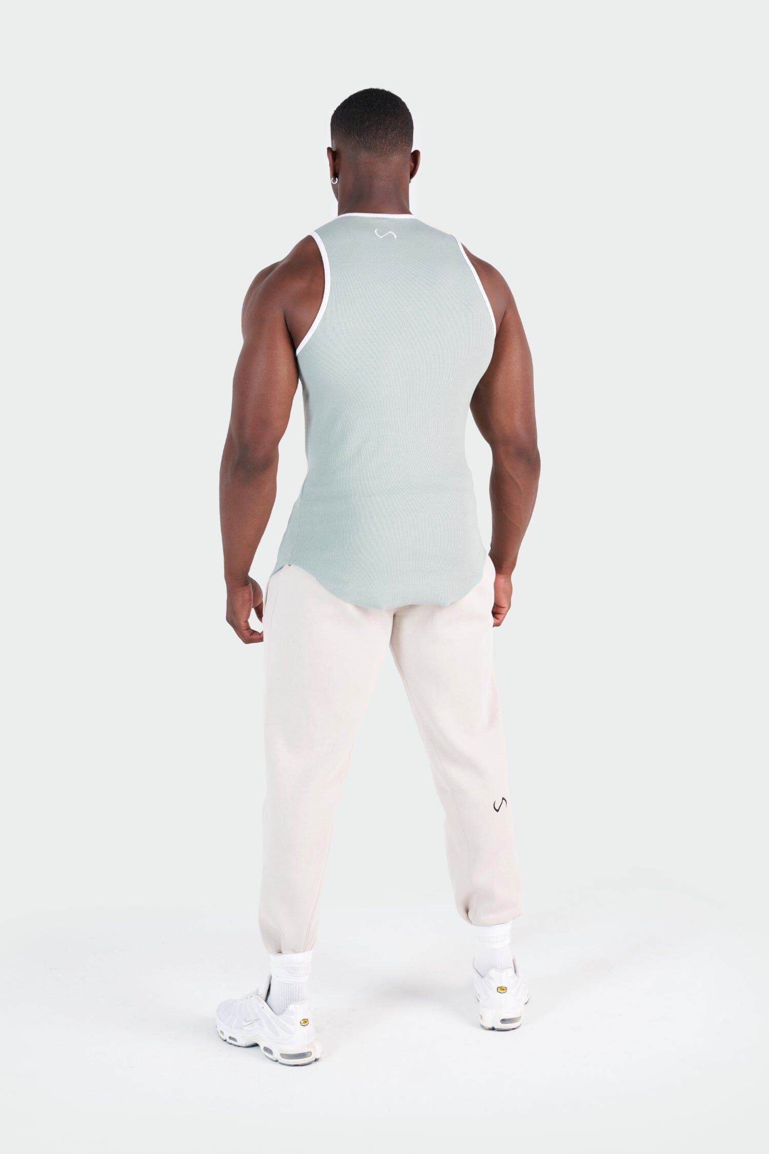 Script Ribbed Fitted Tank sold by TLF Apparel product image thumbnail 3