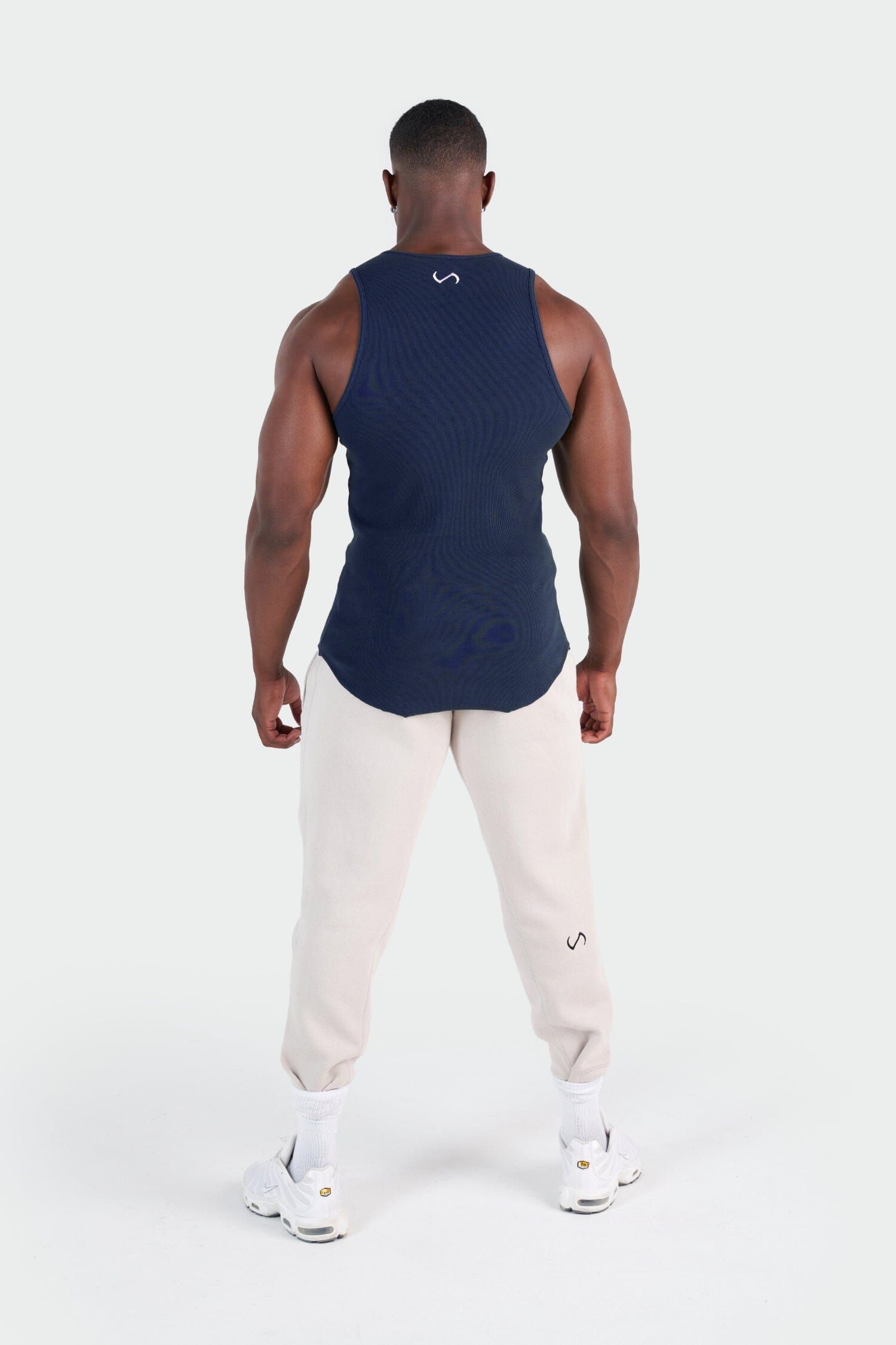Classic Logo Ribbed Fitted Tank sold by TLF Apparel product image thumbnail 3