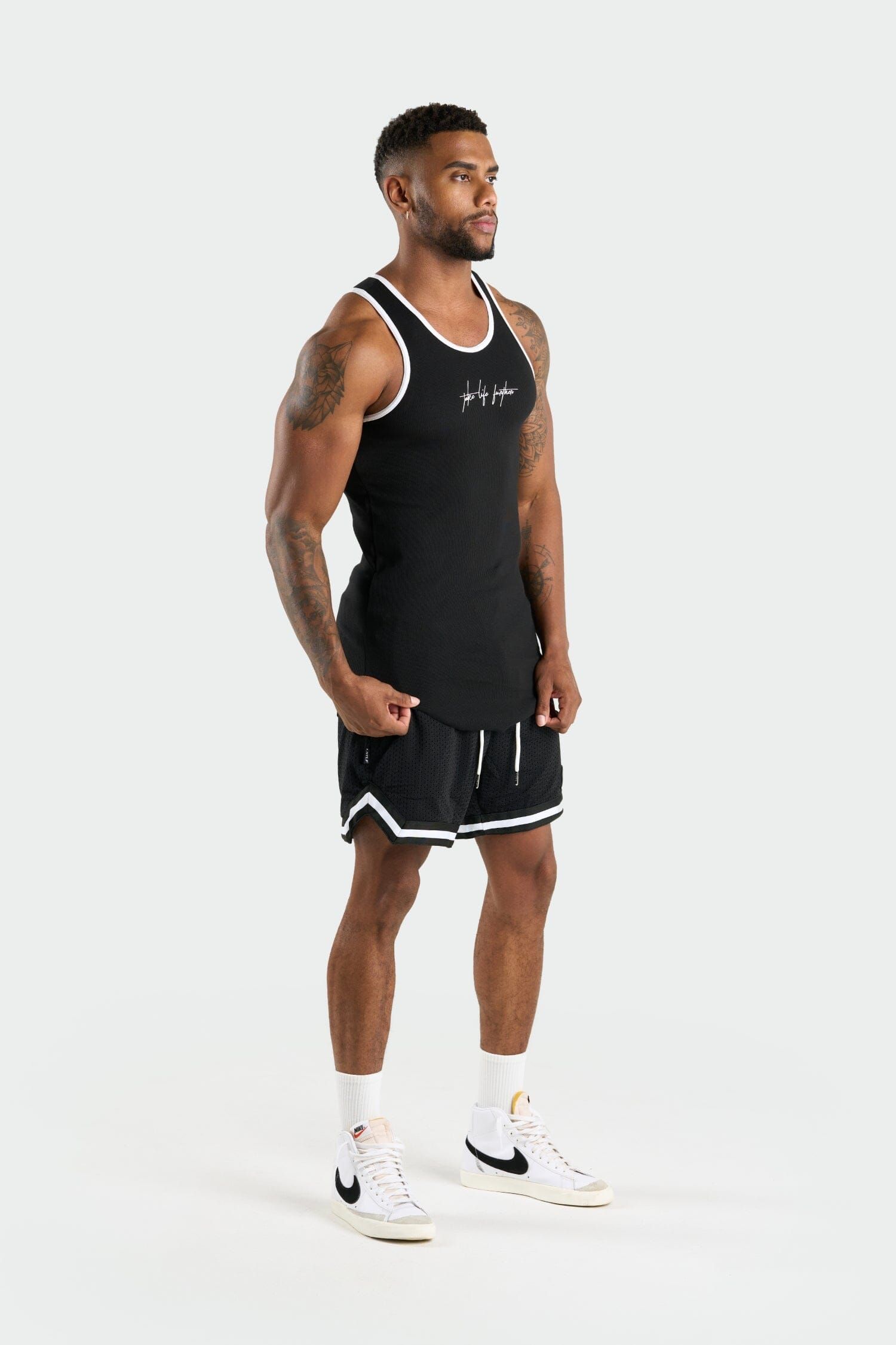 Script Ribbed Relaxed Fit Tank sold by TLF Apparel product image thumbnail 2