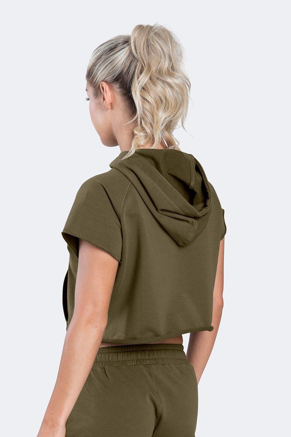 Collegiate Crop Hoodie sold by TLF Apparel product image thumbnail 5