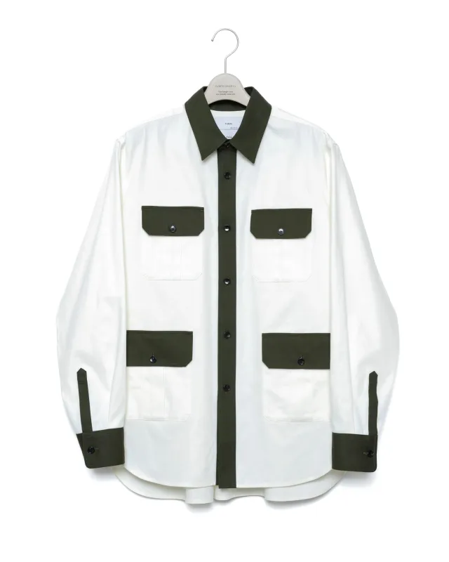 Adventure Chanel Shirt - Ecru x Kh made by Fumito Ganryu