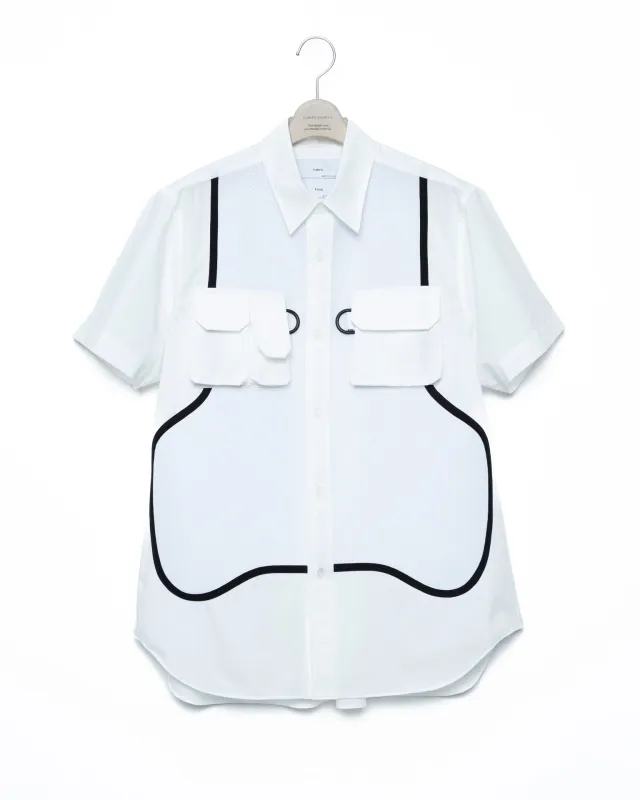 Ventilation Switched Shirt - White made by Fumito Ganryu